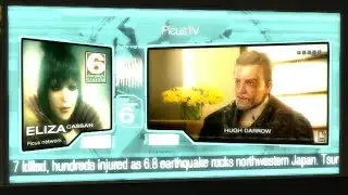 Human Revolution - Adam Jensen Watches TV - Hugh Darrow Interview