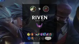 Riven Top vs Graves - EUW Master Patch 12.10