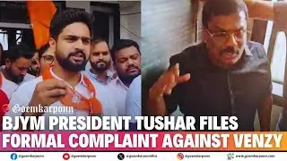 BJYM President Tushar Kelkar Files Formal Complaint Against Venzy Viegas