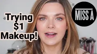 Trying Miss A $1 Makeup!! Full Face Miss A Makeup Haul!