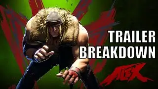 TRAILER BREAKDOWN: Alex in Street Fighter 6 Fighters Edition (SF6)