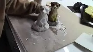 Casting a Latex Only Mold without a Backup Support.
