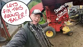 New Holland 544 round baler fix !