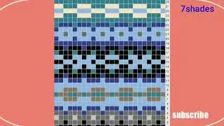 fair isle graph knitting pattern | graph knitting chart |