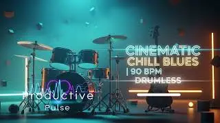 Cinematic Chill Blues 2 (drumless)  #DrumlessBlues #BackingTracks #DrummerPractice #BluesMusic