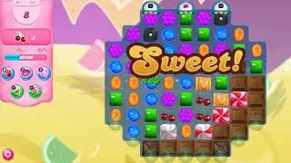 Candy Crush Saga Level #198 NO BOOSTERS | interesting level