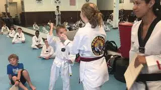 Eli Breaking A Board
