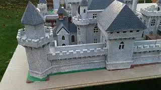Maquette d'un château fort