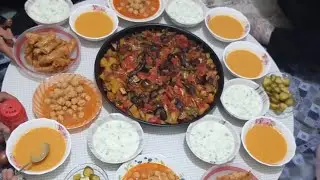 MEDİNEMİ EVE DAVET ETTİM AKŞAM YEMEĞİNE NELER YAPTIM CAN DOSTLARIM GELİN👰 OLMADAN DAVETLEYİM 👩‍❤️‍👩