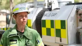 Halls Gap is now open following a complex burn operation by local and interstate firefighters