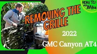 Как снять решетку радиатора с GMC Canyon 2022-2023 годов выпуска от M&R Automotive