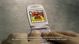 2000s - Verizon Wireless - Can you Hear me Now? Mobile Games Commercial