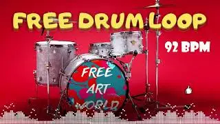 FREE DRUM LOOP [92 BPM] (BASIC DRUM LOOP) No Copyright