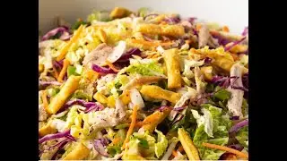 How to make American Chinese Food:  Asian Chicken Salad