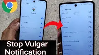 How To Stop Vulgar & Ads Notification On Google Chrome ( Security Setting )