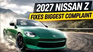 Обновленный Nissan Z 2027 года исправляет самый большой недостаток в дизайне.