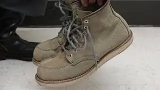 Red Wing 8139 x Nigel Cabourn roughout moc toe boot 875 9874 9875