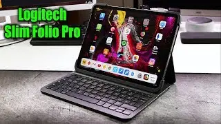 Logitech Slim Folio Pro (iPad Pro) | nicht wirklich slim dafür aber praktisch