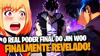 SOLO LEVELING: RANK FINAL DO PODER DO JIN WOO EM SOLO LEVELING RAGNAROK! ELE ESTÁ ABSURDO! SPOILERS