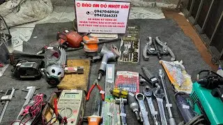 Đồ nghề Nhật bãi. Clip ngày 16/01 . Ae quan tâm đặc hàng qua sdt hoặc zzzzalo: 0947048950 ( Bảo An)