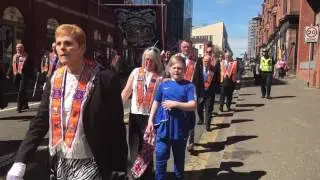 County Grand Orange Lodge Of Glasgow Banner Parade 6/5/17