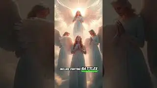 The Power of Angelic Warfare #HeirsOfSalvation #AngelicWarfare  #ChristianShorts#GodsArmy