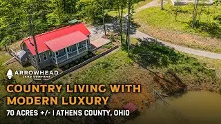 LAND FOR SALE: Private 70 Acres +/- Near Ohio University with Refined Living | Athens County