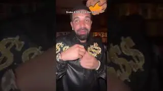 Drake & Smiley at the club. #drake #smiley
