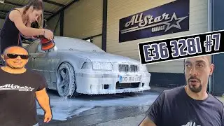 l E36 328i l #7 FINAL CHEZ ALL STAR GARAGE ! JANTES, GEO ET  DETAILING - PSR TV -
