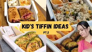 Kid's special lunchbox ideas || 5 easy recipes for your kid's tiffin 
