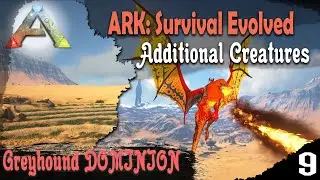 ARK: Survival Evolved с модом Additional Creatures | Armaedron l Acrocanthosaurus l Рагнарок карта