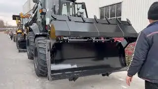 山猛两头忙shanmon backhoe loader 388H #backhoeloader #production #shanmon #factory