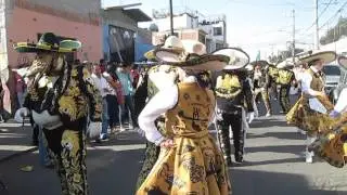 Carnaval de Chimalhuacan - Comparsa Sto Domingo 2016 - Las Calaveras - Orq Ensue&ntilde;o