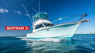 Обзор спортивно-рыбацкой лодки Bertram 31 1960-х годов | Классическая легенда оффшорного плавания...