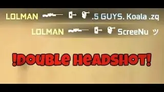 CS GO - lucky shot!
