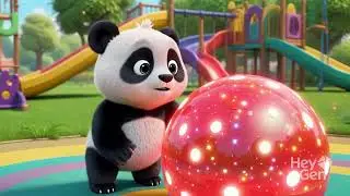 Baby Panda Learns Colors 🎨 | Fun 1 Minute Kids Cartoon