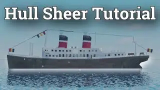 How to Make a Bent Hull (Sheer) in Plane Crazy
