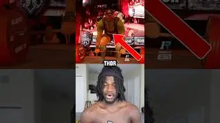 Thor Bjornsson 505kg Deadlift didn&rsquo;t Count #gymshorts #deadlift  #gym