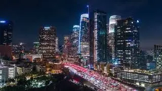 City Timelaps Buildings Cars Running Time Travel Free Stock Video Footage Royalty Free | 8k Films