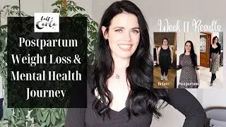 Weigh In - Postpartum Weight Loss Journey -  Week 11 Results  | Half of Carla