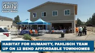 Habitat, Pahlisch team up on 12 new affordable townhomes in SE Bend
