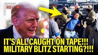 Trump CAUGHT ON TAPE as HELL BREAKS LOOSE in MILITARY BLITZ