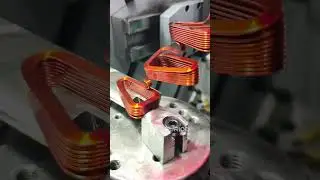 Drone Motors Flat Wire Winding Machine. Enameled Copper Coil for New Energy EV, Drone & Hub Motor