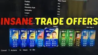 FIFA 14 - INSANE RETRO TRADE OFFERS (XBOX ONE)!!