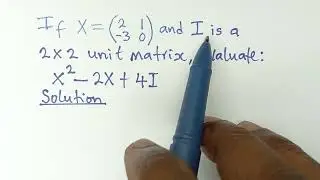 Can You Evaluate this Matrix Algebra Question? Check it Out.