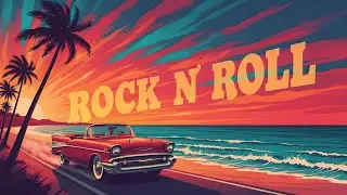 1950s Rock & Roll Retro Pop Vibes &ndash; Coastal Sunset Drive Playlist