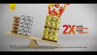 Supradyn Daily Strip | 2X Vitamins, 2X Energy | Bengali | 20 Secs