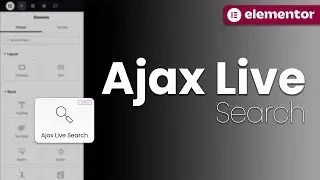 Elementor AJAX Live Search | How to Add Instant Search to Your Header