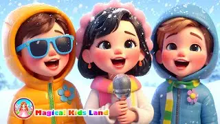 🌞🌧️ Learn Weather | Fun Weather Song for Kids | Sunny, Rainy, Snowy & Windy 🌪️☀️