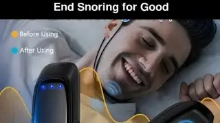 Get a Better Night's Sleep with This Portable Snore Stopper